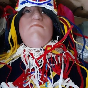 Native American Porcelain Doll - Eagle Dancer